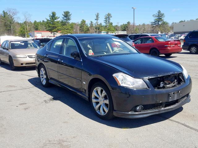 JNKAY01F87M456345 - 2007 INFINITI M35 BASE BLACK photo 1