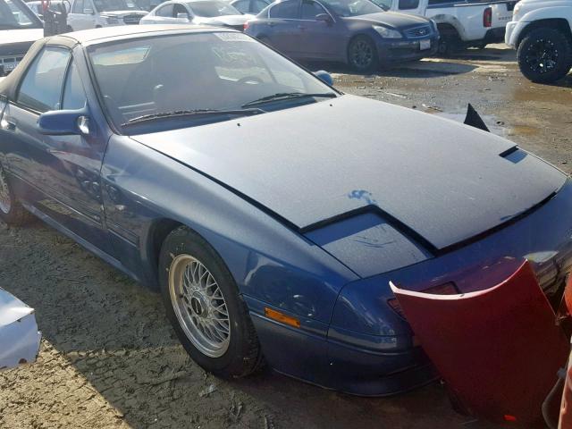 JM1FC3528L0711463 - 1990 MAZDA RX7 BLUE photo 1