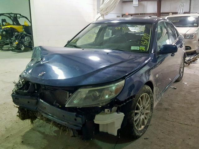 YS3FB49Y981001330 - 2008 SAAB 9-3 2.0T BLUE photo 2