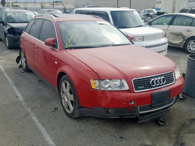 WAUVT68E42A308752 - 2002 AUDI A4 3.0 AVA RED photo 1