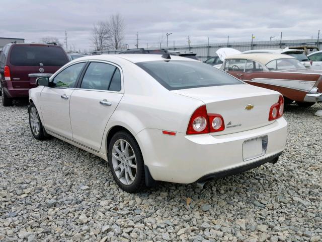 1G1ZG5E78CF226884 - 2012 CHEVROLET MALIBU LTZ WHITE photo 3