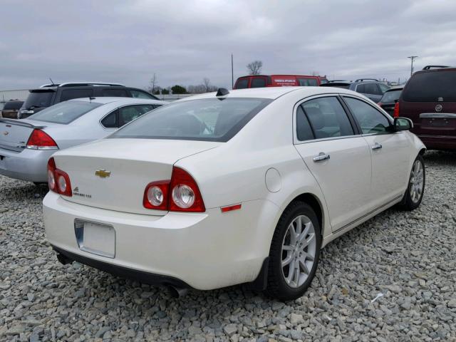 1G1ZG5E78CF226884 - 2012 CHEVROLET MALIBU LTZ WHITE photo 4