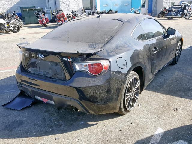 JF1ZCAC18D1613093 - 2013 SUBARU BRZ 2.0 LI BLACK photo 4