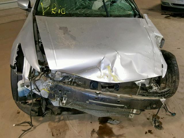 1HGCP3F83CA006219 - 2012 HONDA ACCORD EXL SILVER photo 7