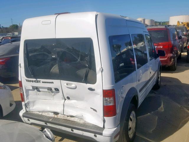 NM0KS9CN5DT151271 - 2013 FORD TRANSIT CO WHITE photo 4