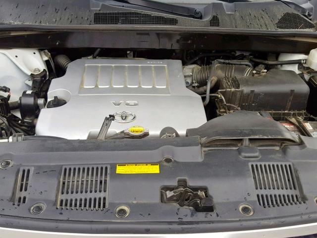 5TDYK3EH5DS101227 - 2013 TOYOTA HIGHLANDER WHITE photo 7