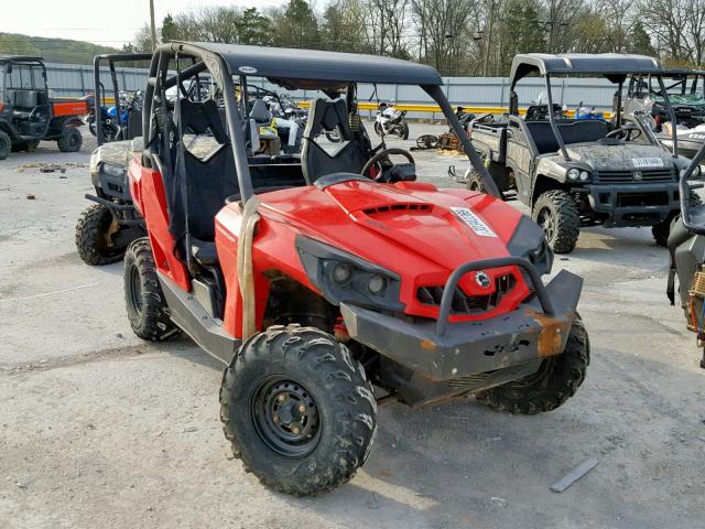 3JBKGAN25FJ001191 - 2015 CAN-AM COMMANDER RED photo 1