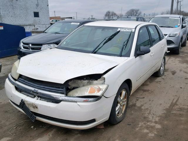 1G1ZT62865F340898 - 2005 CHEVROLET MALIBU MAX 白色 照片 2