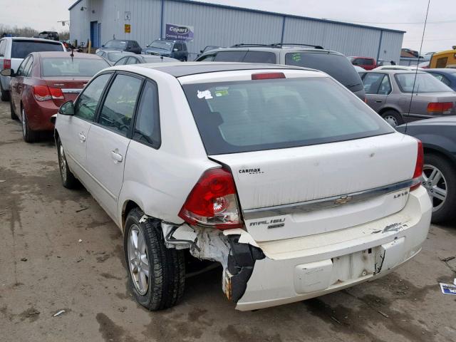 1G1ZT62865F340898 - 2005 CHEVROLET MALIBU MAX 白色 照片 3