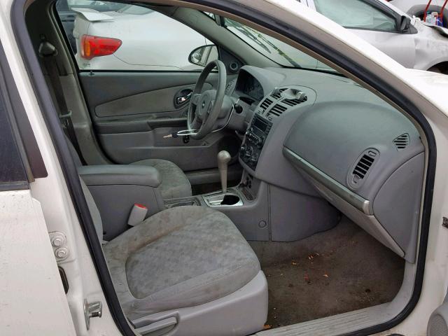1G1ZT62865F340898 - 2005 CHEVROLET MALIBU MAX 白色 照片 5