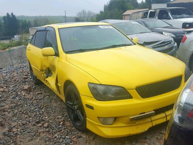 JTHBD192530070023 - 2003 LEXUS IS 300 YELLOW photo 1