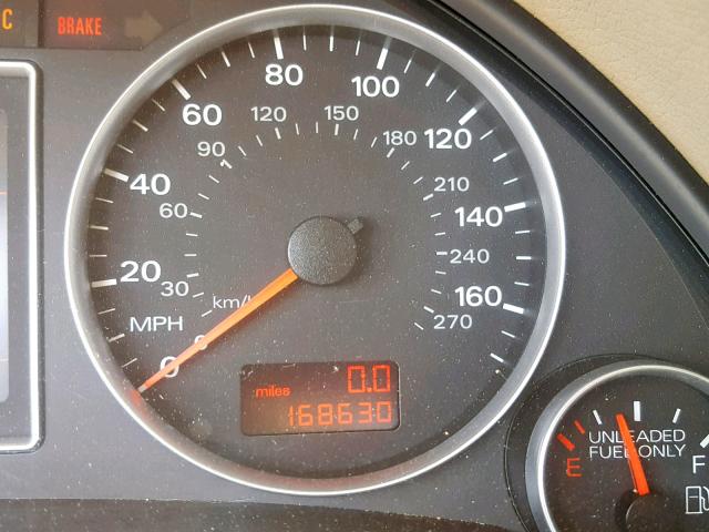 WAUAF78E85A556101 - 2005 AUDI A4 2.0T WHITE photo 8