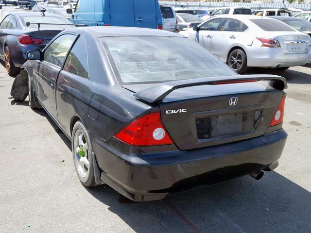 1HGEM22194L008423 - 2004 HONDA CIVIC DX V BLACK photo 3