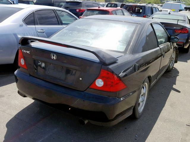 1HGEM22194L008423 - 2004 HONDA CIVIC DX V BLACK photo 4