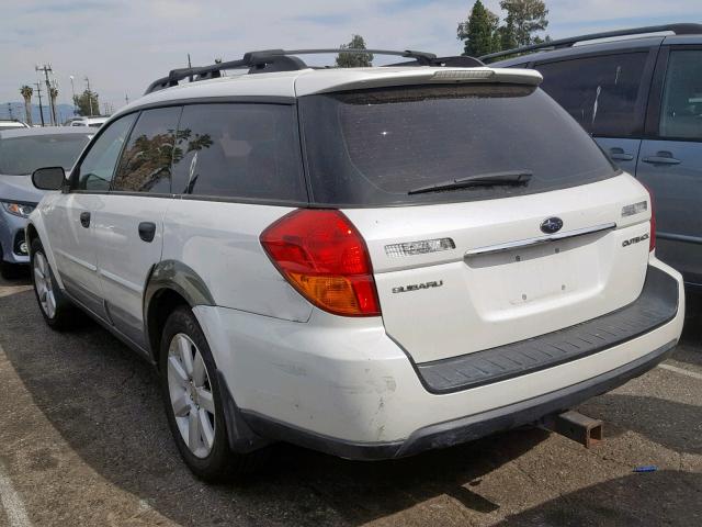 4S4BP61C566327298 - 2006 SUBARU LEGACY OUT WHITE photo 3