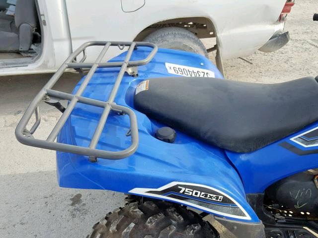 JKAVFDG18EB506093 - 2014 KAWASAKI KVF750 G BLUE photo 6