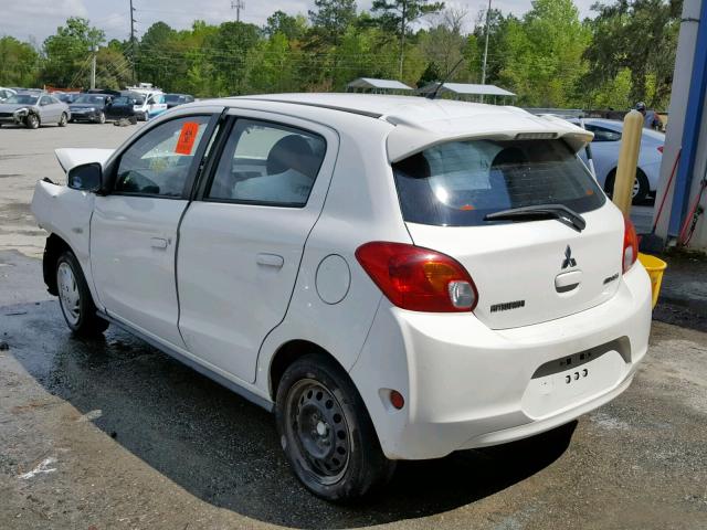 ML32A3HJ0FH048616 - 2015 MITSUBISHI MIRAGE DE WHITE photo 3