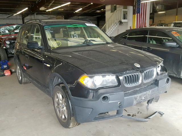 WBXPA73434WB26624 - 2004 BMW X3 2.5I BLACK photo 1