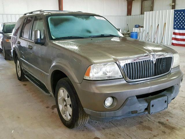 5LMEU68H13ZJ20423 - 2003 LINCOLN AVIATOR 银色 照片 1