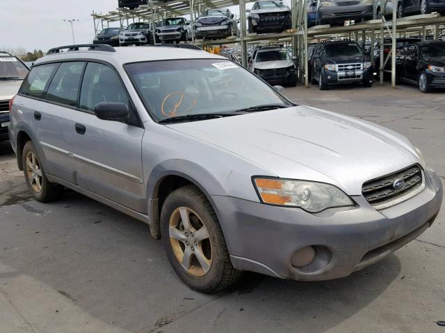 4S4BP61C277328372 - 2007 SUBARU LEGACY OUT SILVER photo 1