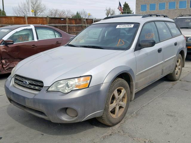 4S4BP61C277328372 - 2007 SUBARU LEGACY OUT SILVER photo 2