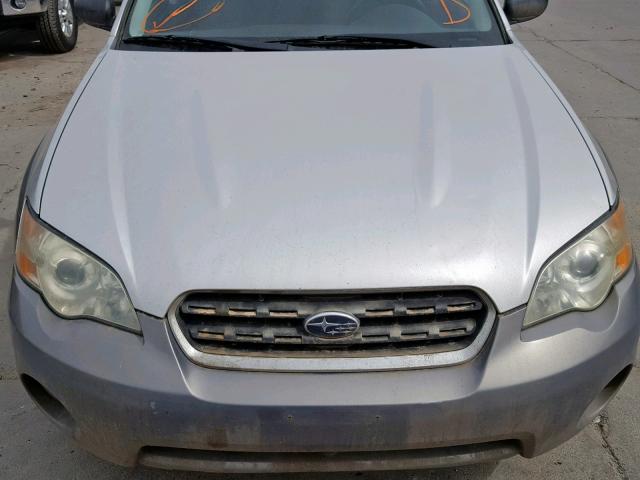 4S4BP61C277328372 - 2007 SUBARU LEGACY OUT SILVER photo 9