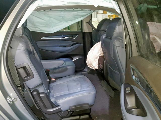 5GAEVBKW7JJ270456 - 2018 BUICK ENCLAVE PR GRAY photo 6