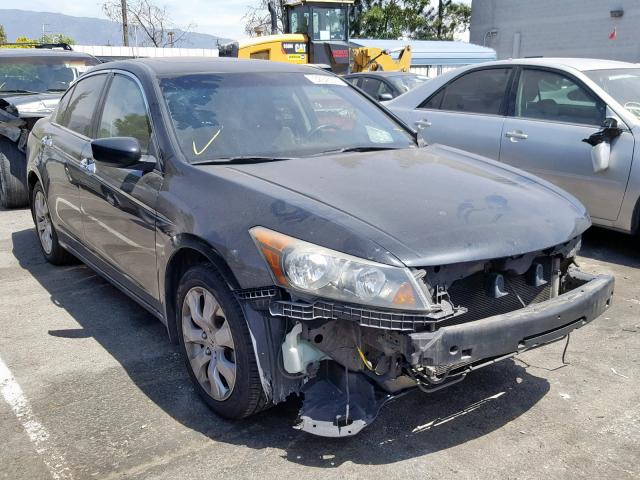 1HGCP36808A016858 - 2008 HONDA ACCORD EXL BLACK photo 1