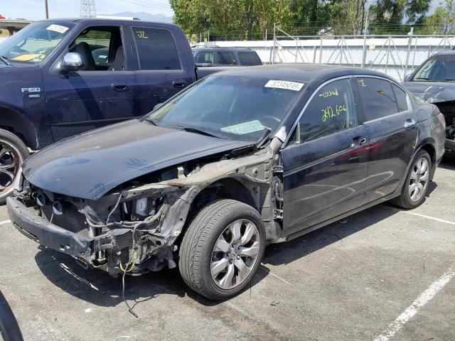 1HGCP36808A016858 - 2008 HONDA ACCORD EXL BLACK photo 2