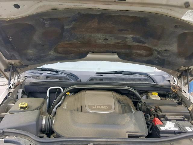 1J8HH68297C627267 - 2007 JEEP COMMANDER TAN photo 7