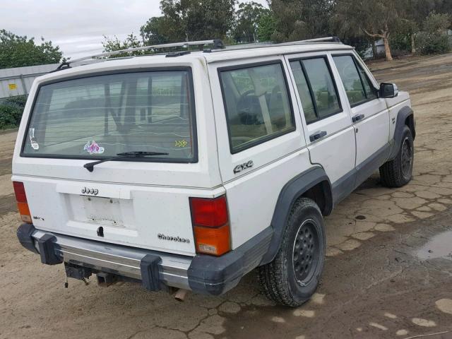 1J4FJ58L8LL164774 - 1990 JEEP CHEROKEE L WHITE photo 4