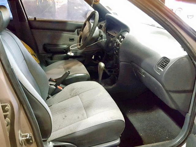 1Y1SK5361PZ036734 - 1993 GEO PRIZM BASE ყავისფერი ფოტო 5