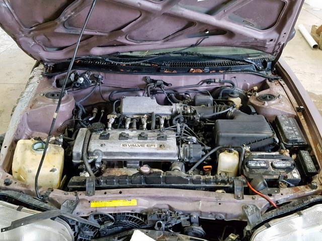 1Y1SK5361PZ036734 - 1993 GEO PRIZM BASE ყავისფერი ფოტო 7