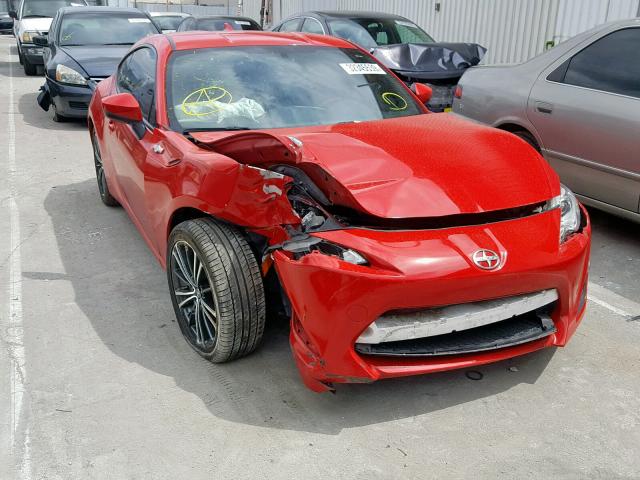 JF1ZNAA15G9709234 - 2016 TOYOTA SCION FR-S RED photo 1