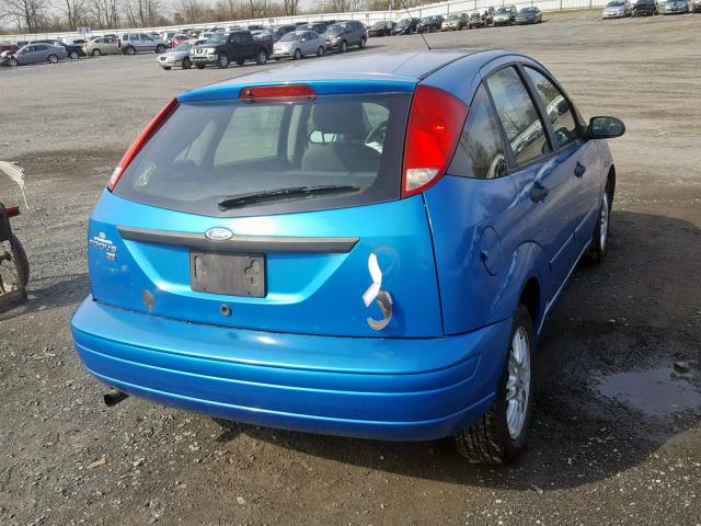 1FAFP37N97W131207 - 2007 FORD FOCUS ZX5 BLUE photo 4