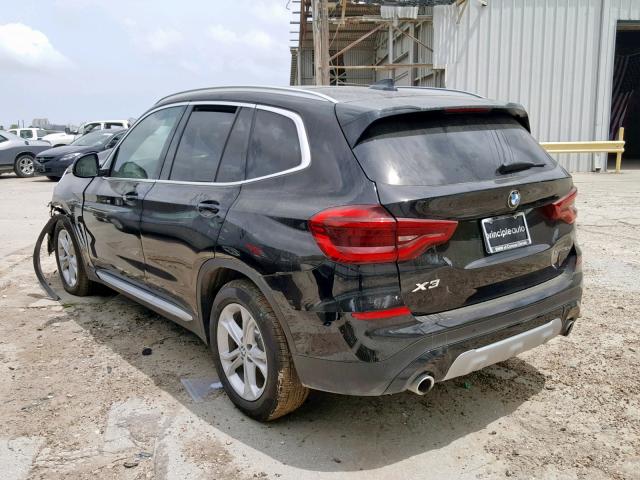 5UXTR7C55KLF31541 - 2019 BMW X3 SDRIVE3 Қара фото 3