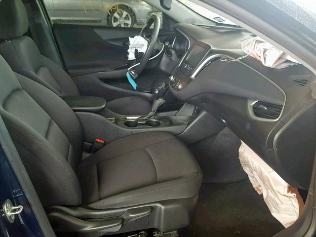 1G1ZB5ST2JF175637 - 2018 CHEVROLET MALIBU LS BLUE photo 5