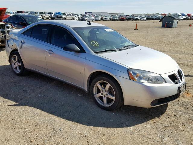 1G2ZH57N494148421 - 2009 PONTIAC G6 GT SILVER photo 1