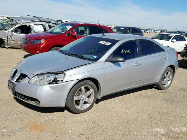 1G2ZH57N494148421 - 2009 PONTIAC G6 GT SILVER photo 2