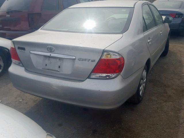 4T1BE30K56U138854 - 2006 TOYOTA CAMRY LE RED photo 4