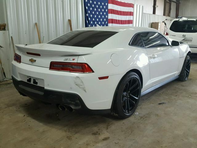 2G1FZ1EP8E9801678 - 2014 CHEVROLET CAMARO ZL1 WHITE photo 4