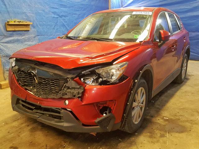 JM3KE4BE1E0328858 - 2014 MAZDA CX-5 SPORT RED photo 2