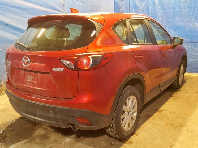 JM3KE4BE1E0328858 - 2014 MAZDA CX-5 SPORT RED photo 4