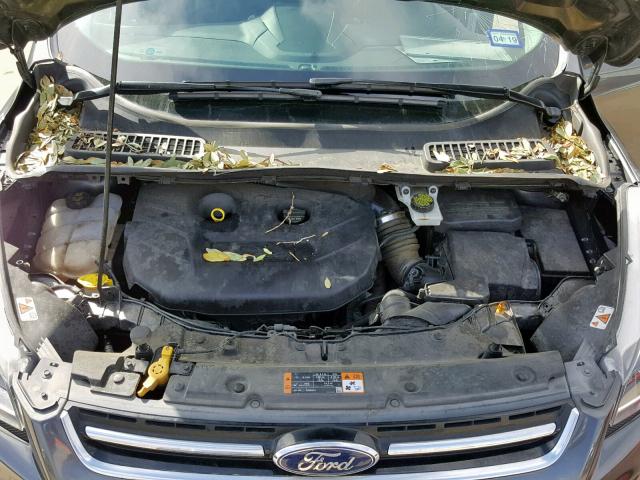 1FMCU0J93FUB93725 - 2015 FORD ESCAPE TIT GRAY photo 7