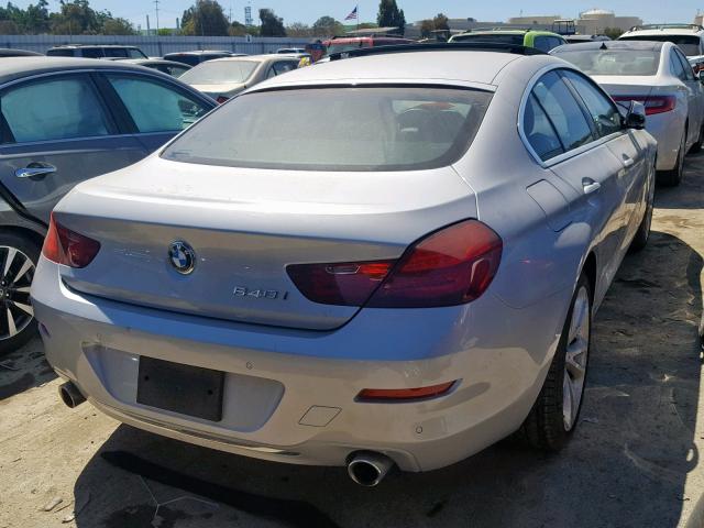 WBA6D0C58GG432694 - 2016 BMW 640 I SILVER photo 4
