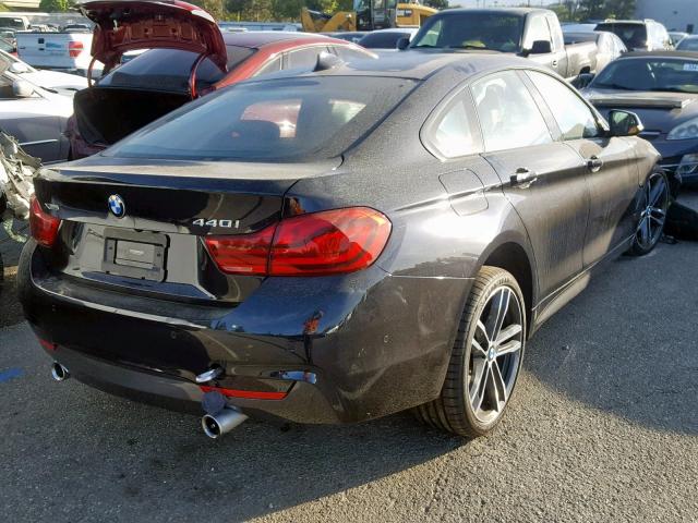 WBA4J7C57JBH13577 - 2018 BMW 440XI GRAN BLACK photo 4