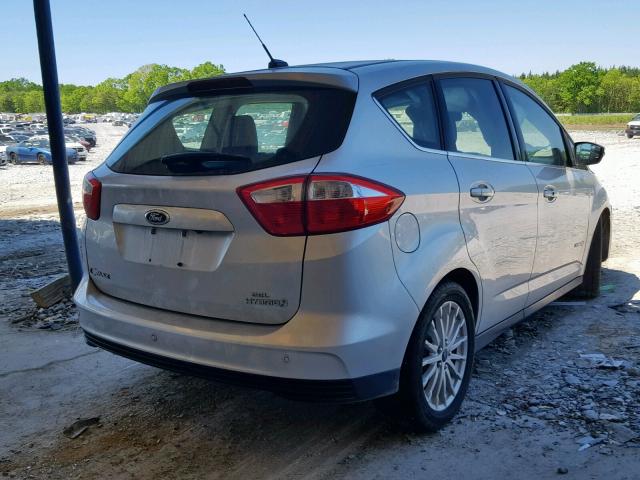 1FADP5BU0DL513902 - 2013 FORD C-MAX SEL WHITE photo 4