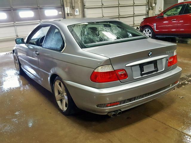 WBABV13424JT22635 - 2004 BMW 325 CI SUL GRAY photo 3