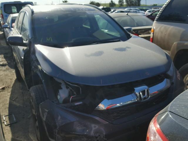 2HKRW2H97HH657459 - 2017 HONDA CR-V TOURI GRAY photo 1