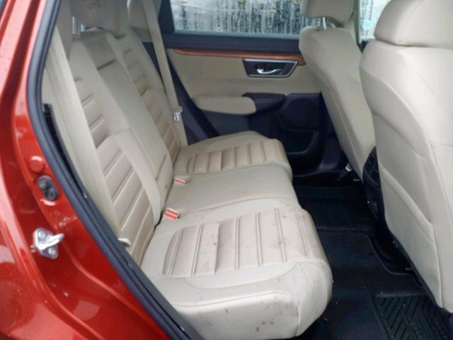 5J6RW2H51JL028756 - 2018 HONDA CR-V EX RED photo 6